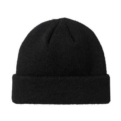 Alo Yoga Black Logo Black Notable Beanie  02