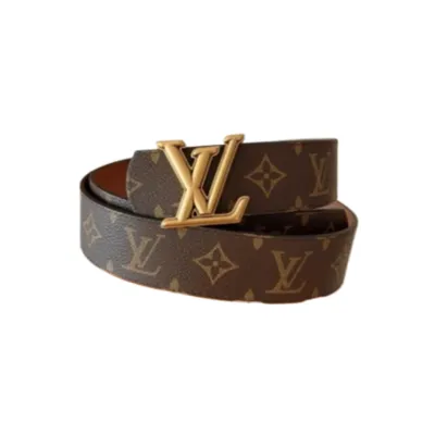 Louis Vuitton LV Gold Ceinture Monogramme Belts M8608 01