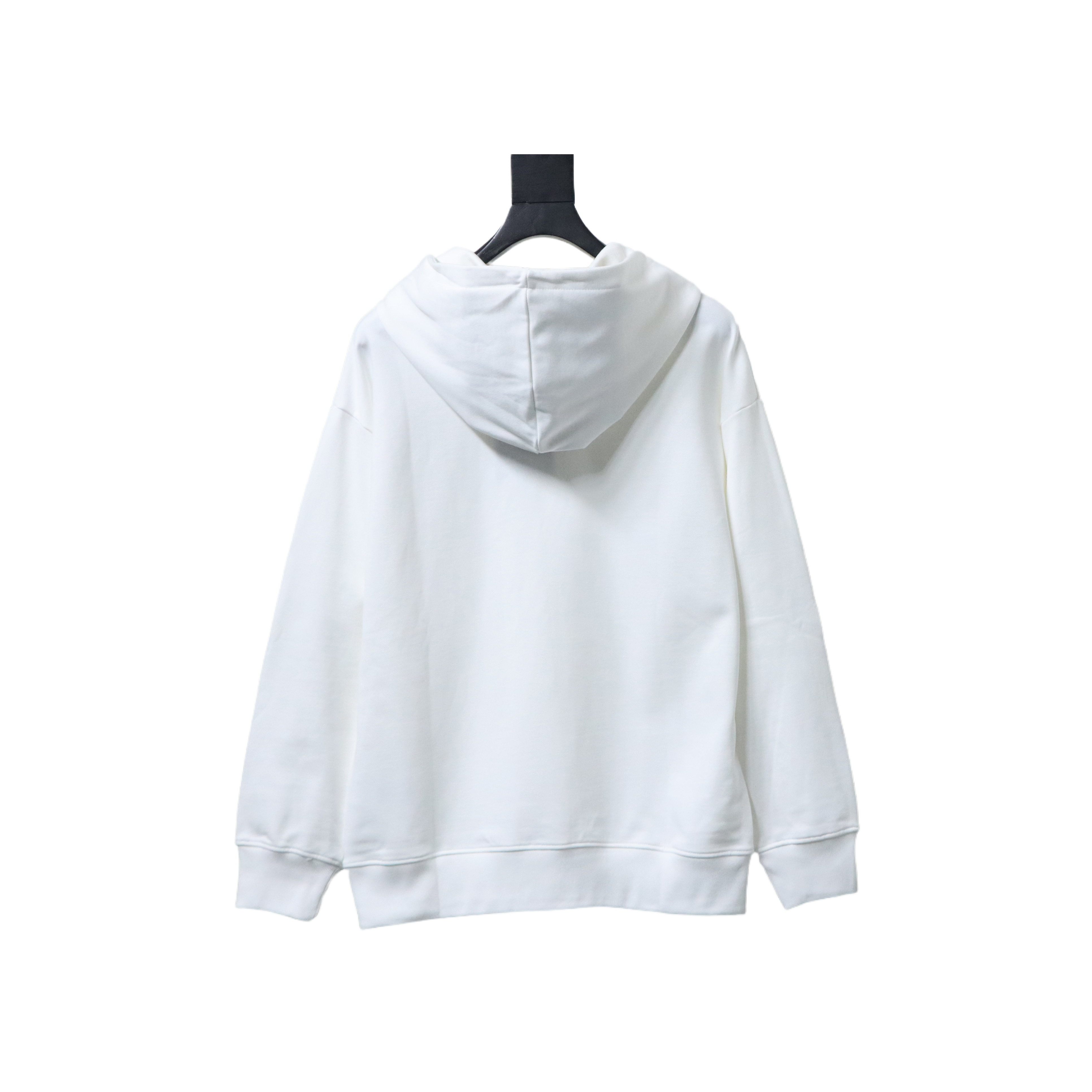 Louis Vuitton White Embossed Letter Hoodie