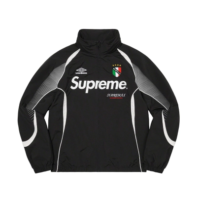 Supreme Umbro Track Jacket Black 01