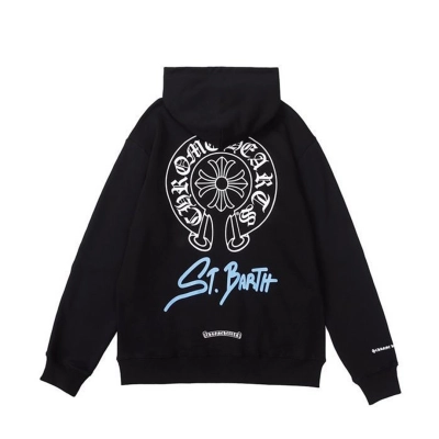 Chrome Hearts St. Barth Exclusive Zip Up Hoodie Black 01