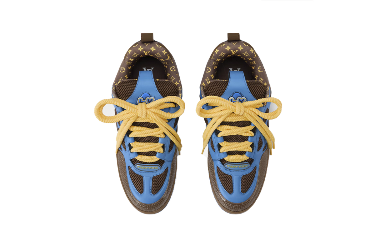 Louis Vuitton LV Skate Sneaker Brown Blue 1AJ640
