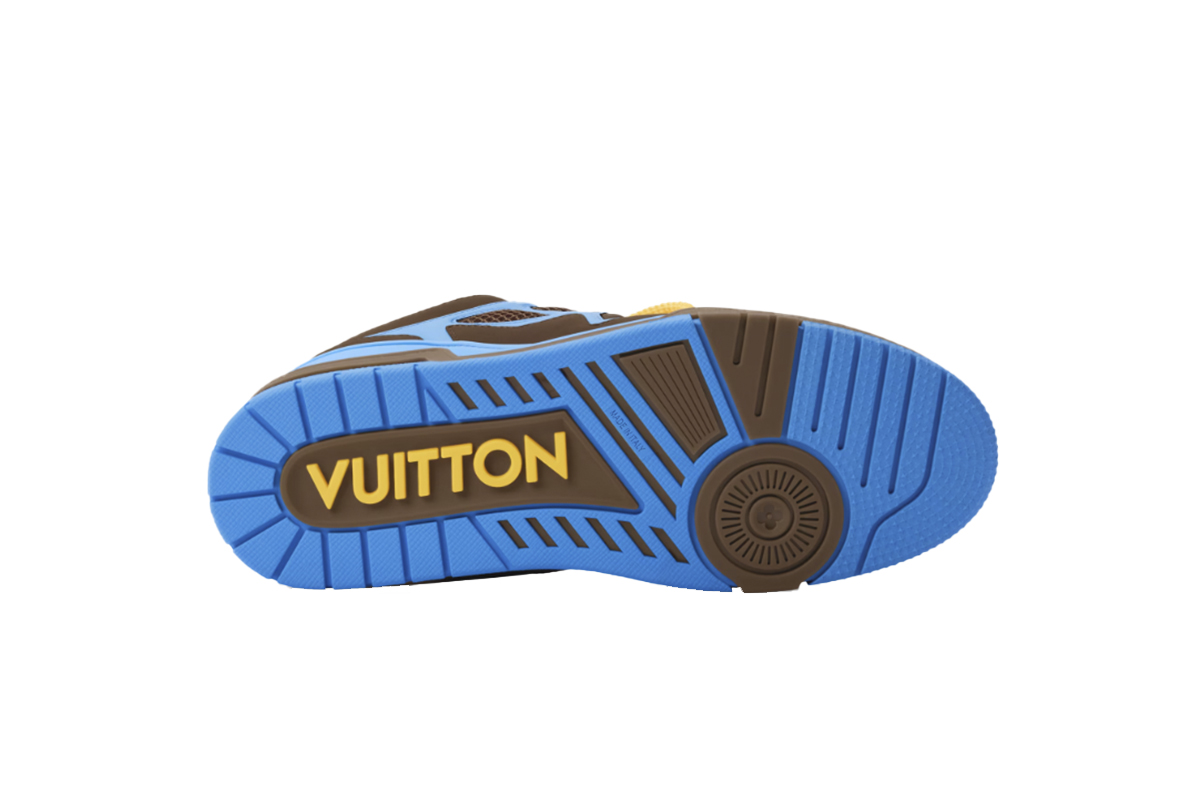 Louis Vuitton LV Skate Sneaker Brown Blue 1AJ640