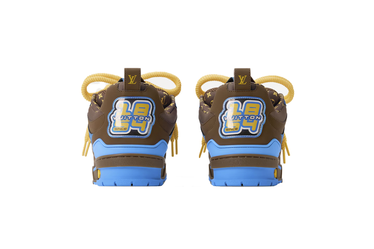 Louis Vuitton LV Skate Sneaker Brown Blue 1AJ640