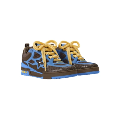 Louis Vuitton LV Skate Sneaker Brown Blue 1AJ640 02