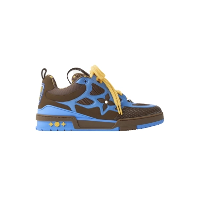 Louis Vuitton LV Skate Sneaker Brown Blue 1AJ640 01