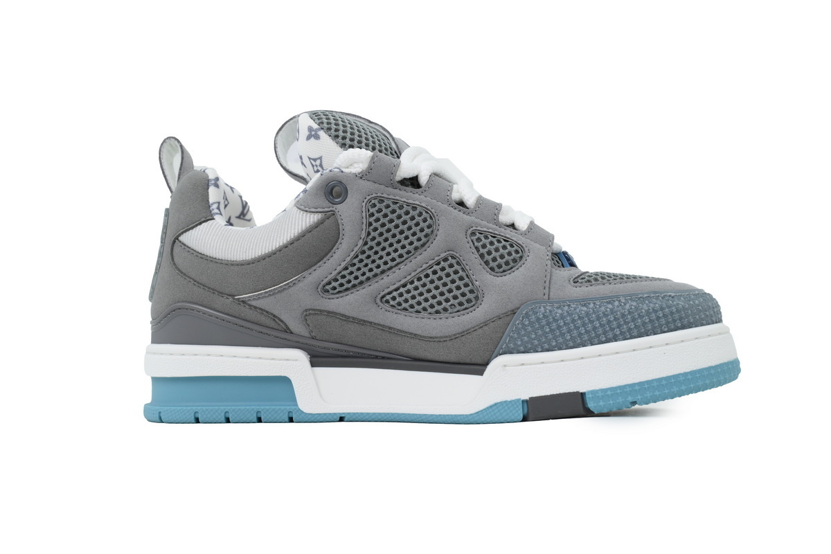 Louis Vuitton LV Skate Sneaker Light Gray Blue