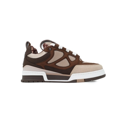 Louis Vuitton LV Skate Sneaker White Brown 02