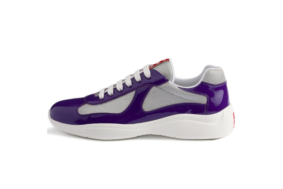 Prada America's Cup Purple and Silver