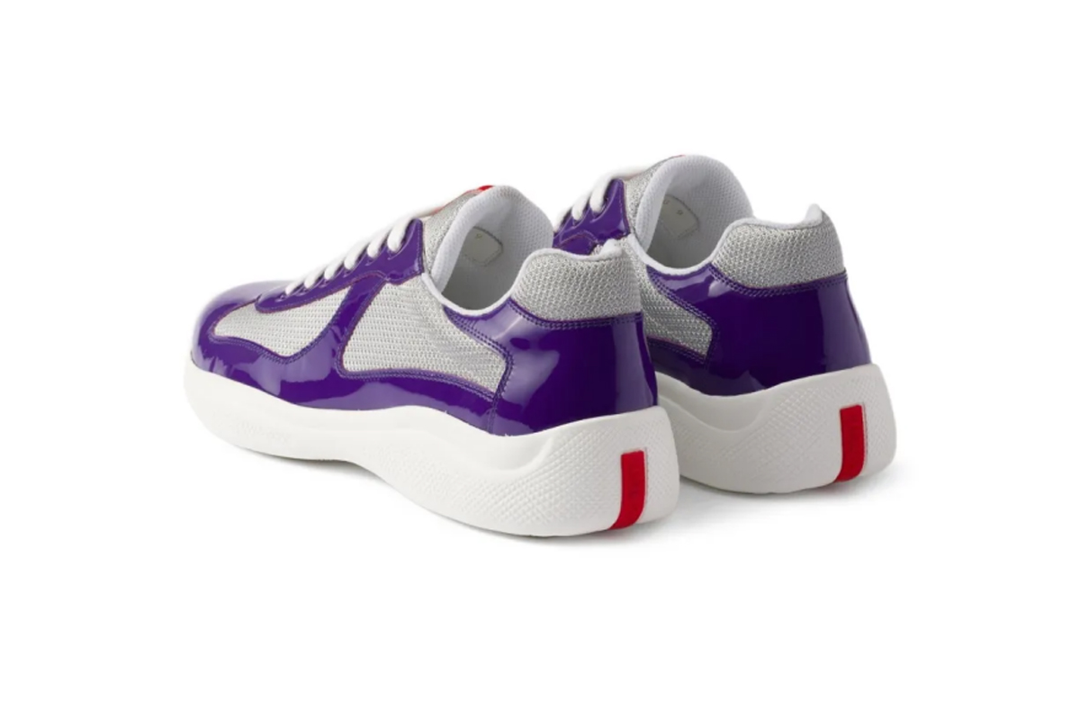 Prada America's Cup Purple and Silver