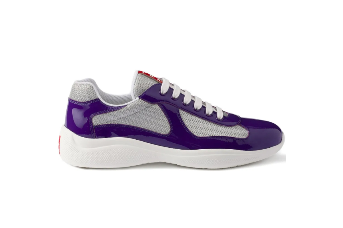 Prada America's Cup Purple and Silver