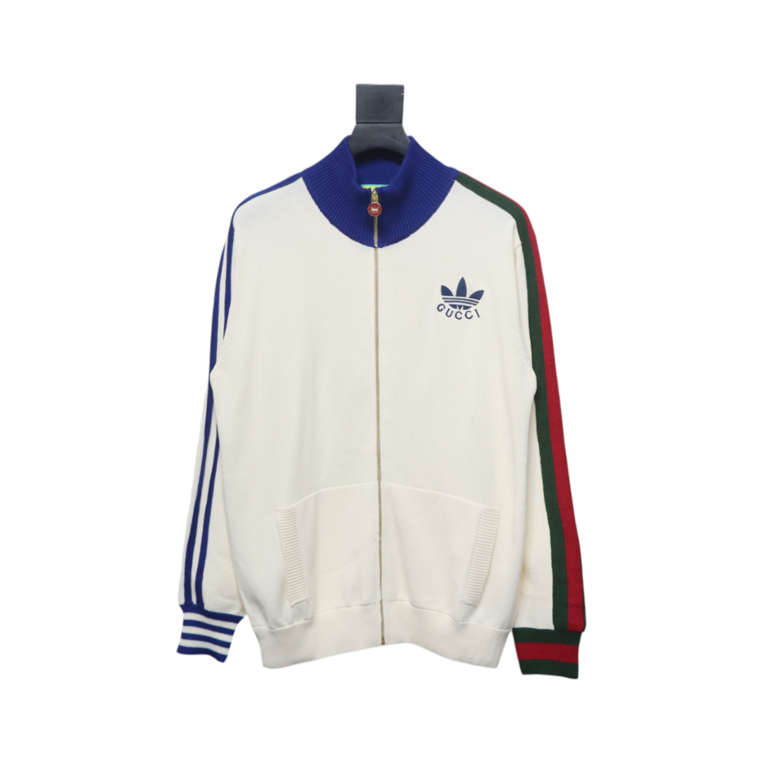 Adidas Originals x Gucci Zip-Up Jacket 'White'