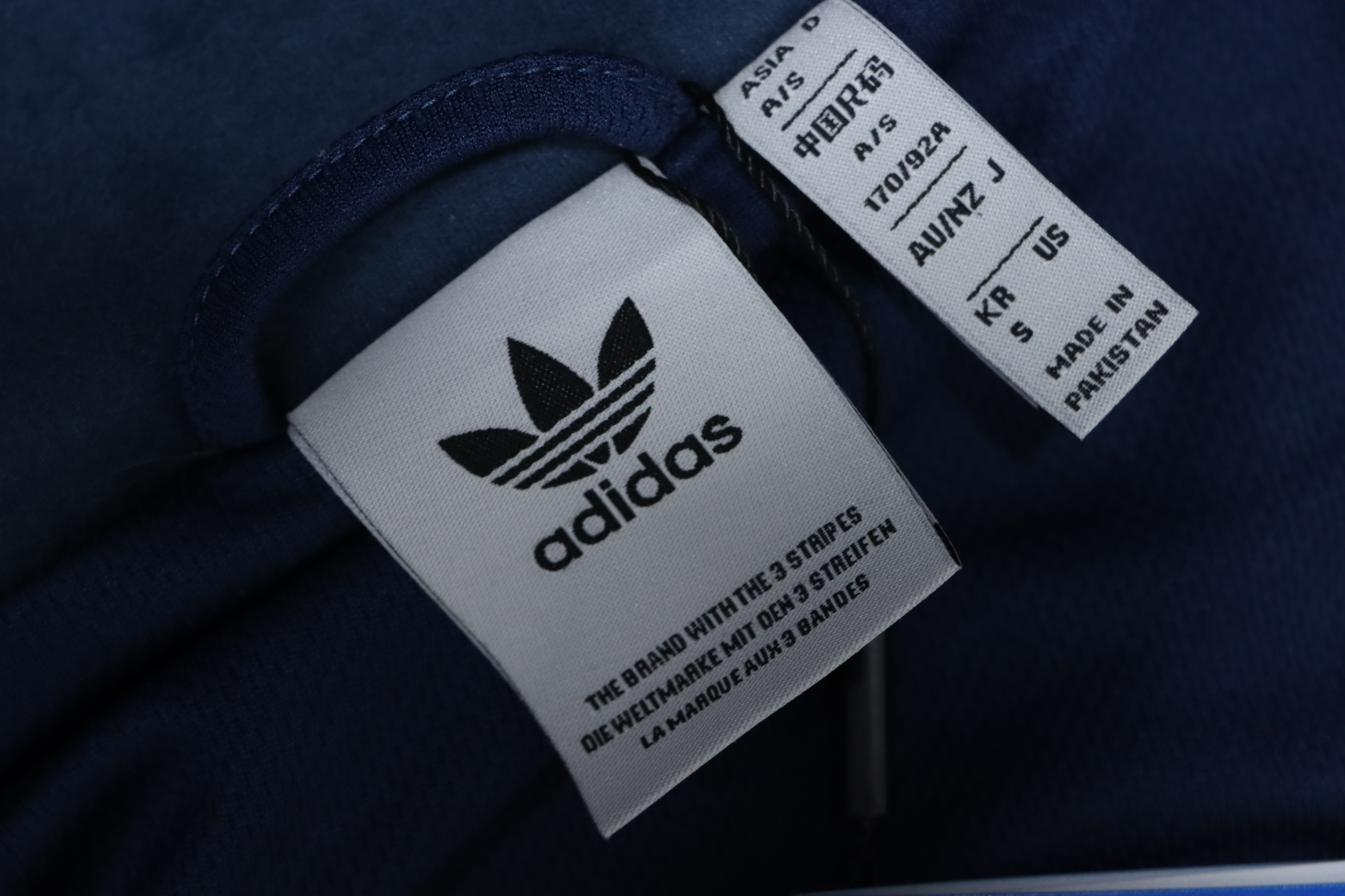 Adidas Originals New Year Fashion Chinese Style Sports Jacket Blue