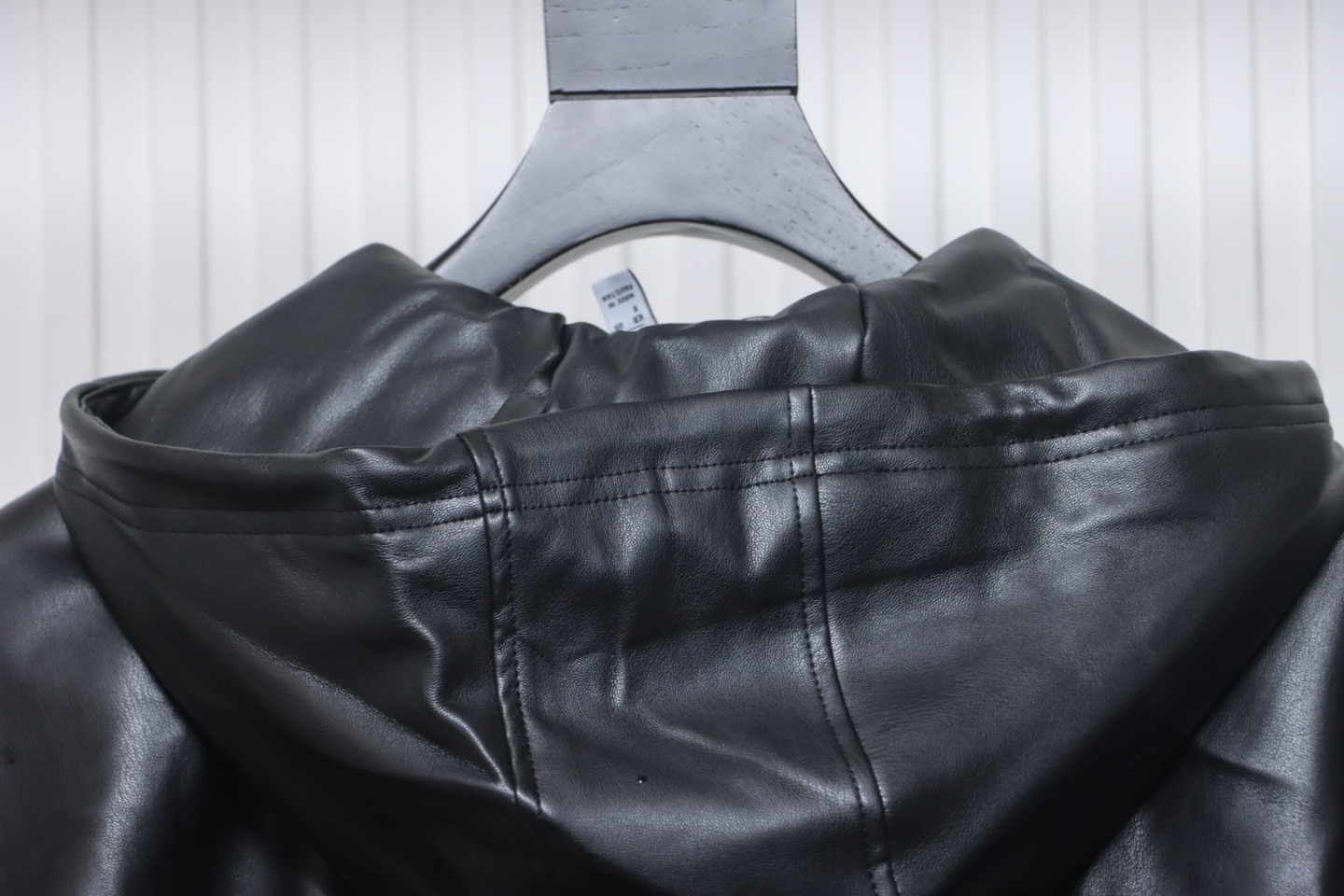 AdidasXFEIFEI RUAN Leather Track Jacket Hoodie Black