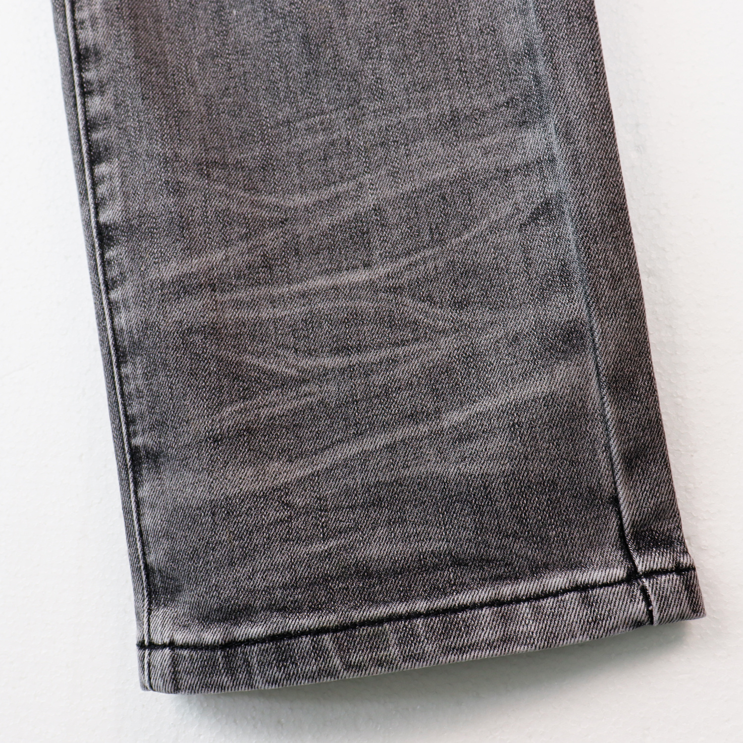 Godspeed Casual Comfort Holes Straight Jeans #8211 Smoky Gray
