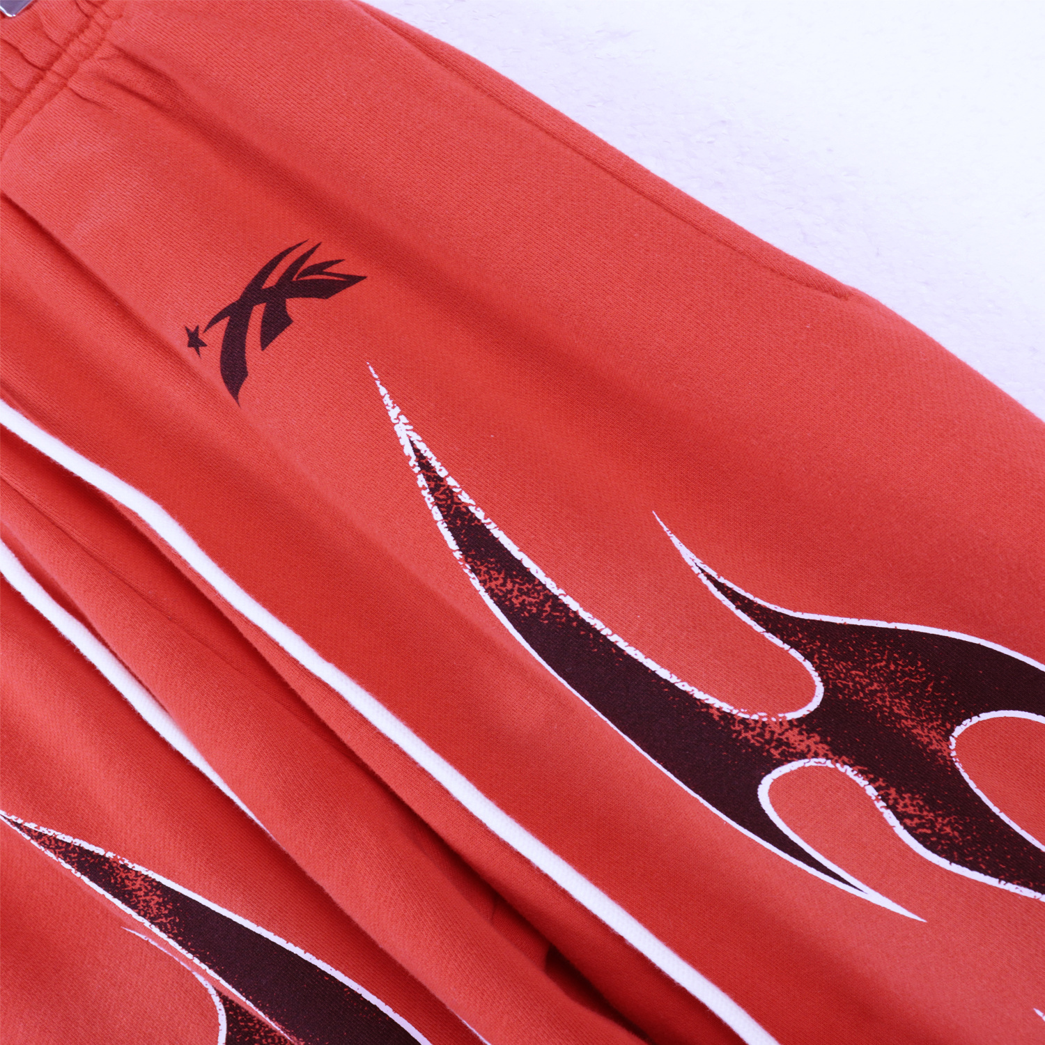 Hellstar Halloween Skeleton Airbrushed Hoodie & Sweatpants Set #5665-8199 Red