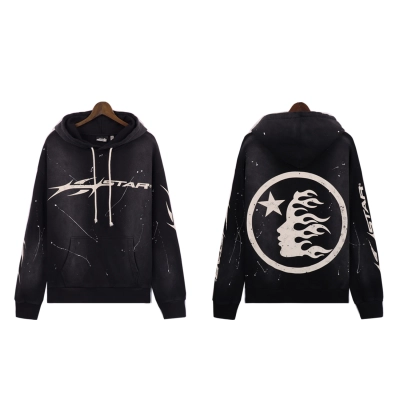 Hellstar Hstar Hoodie & Sweatpants Set #8201-5669 Black 02