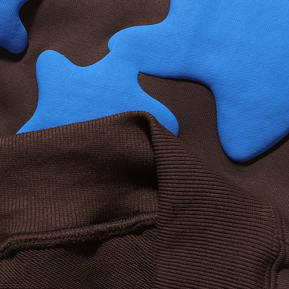 Sp5der Beluga Hoodie & Sweatpant Set Brown #8227