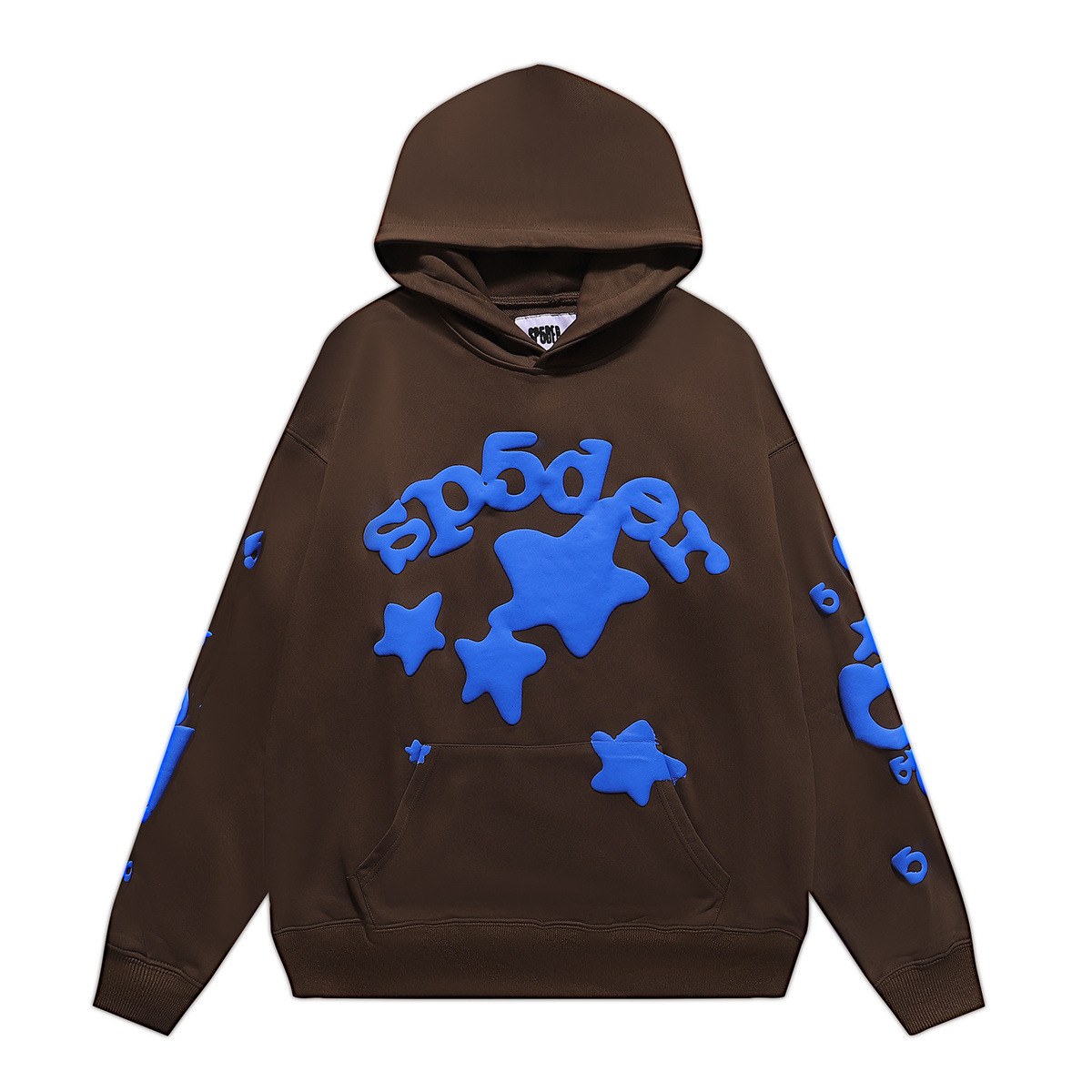 Sp5der Beluga Hoodie & Sweatpant Set Brown #8227