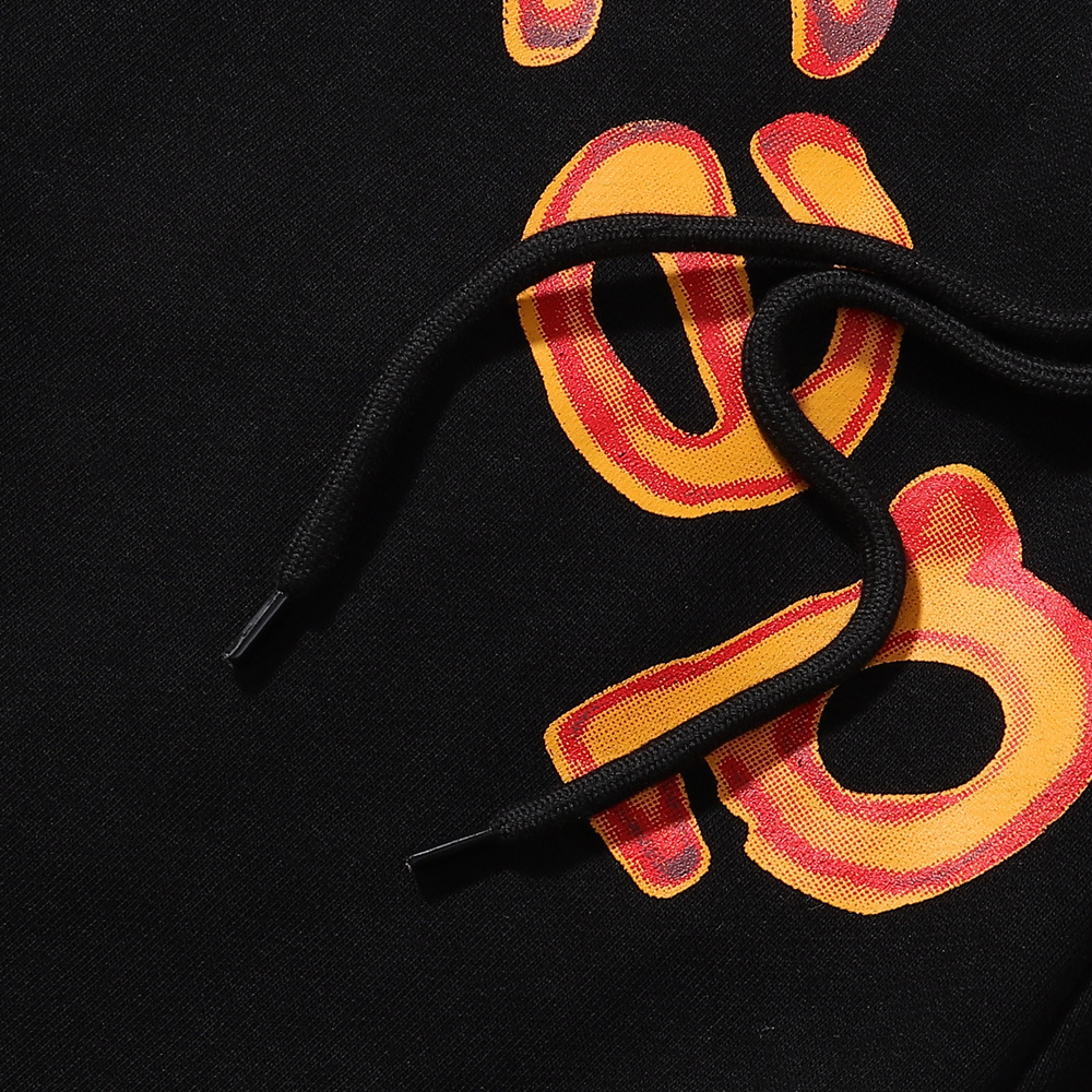 Sp5der OG Web V2 Hoodie & Sweatpant Set Black #8228 