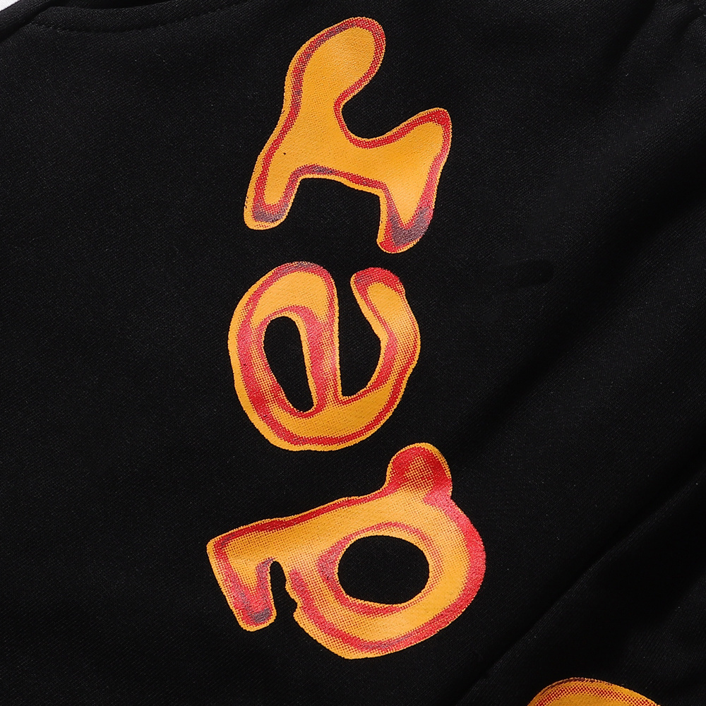 Sp5der OG Web V2 Hoodie & Sweatpant Set Black #8228 