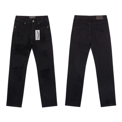 Godspeed Streetwear Denim Straight Biker Jeans #8209 Black 01