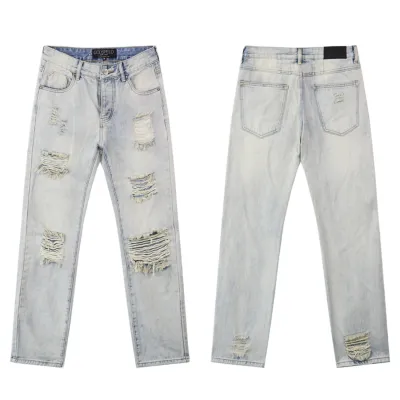 Godspeed Streetwear Denim Straight Biker Jeans  #8209 Blue 01