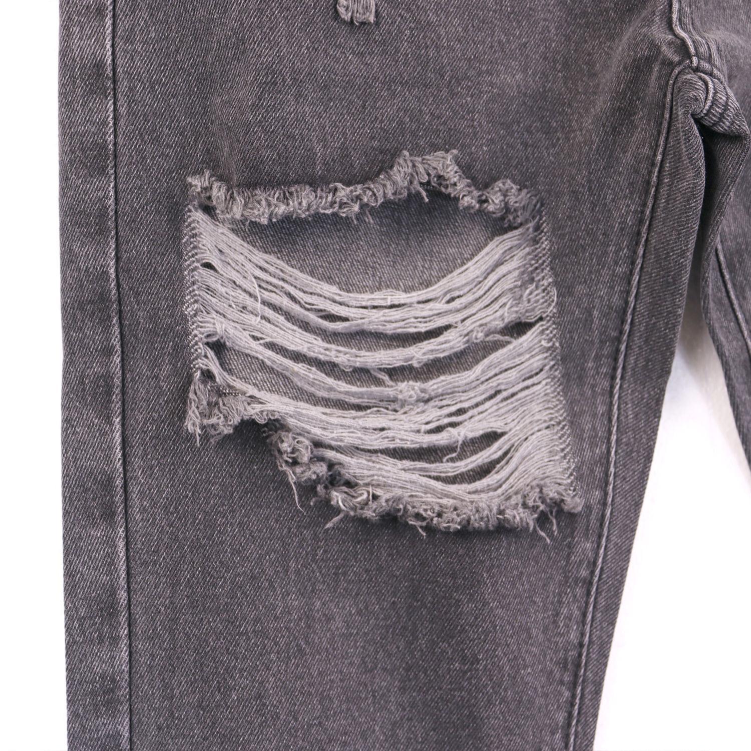 Godspeed Streetwear Denim Straight Biker Jeans  #8209 Smoky Gray