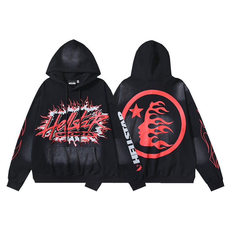 Hellstar Hoodies #2015 Black