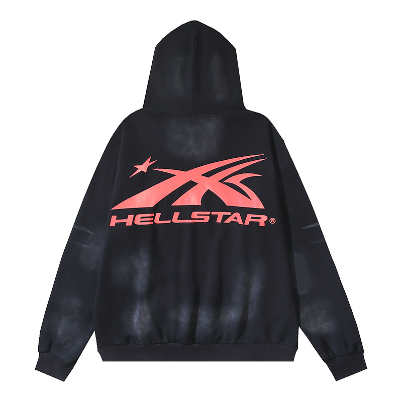 Hellstar Hoodies #2027 Blue/Black