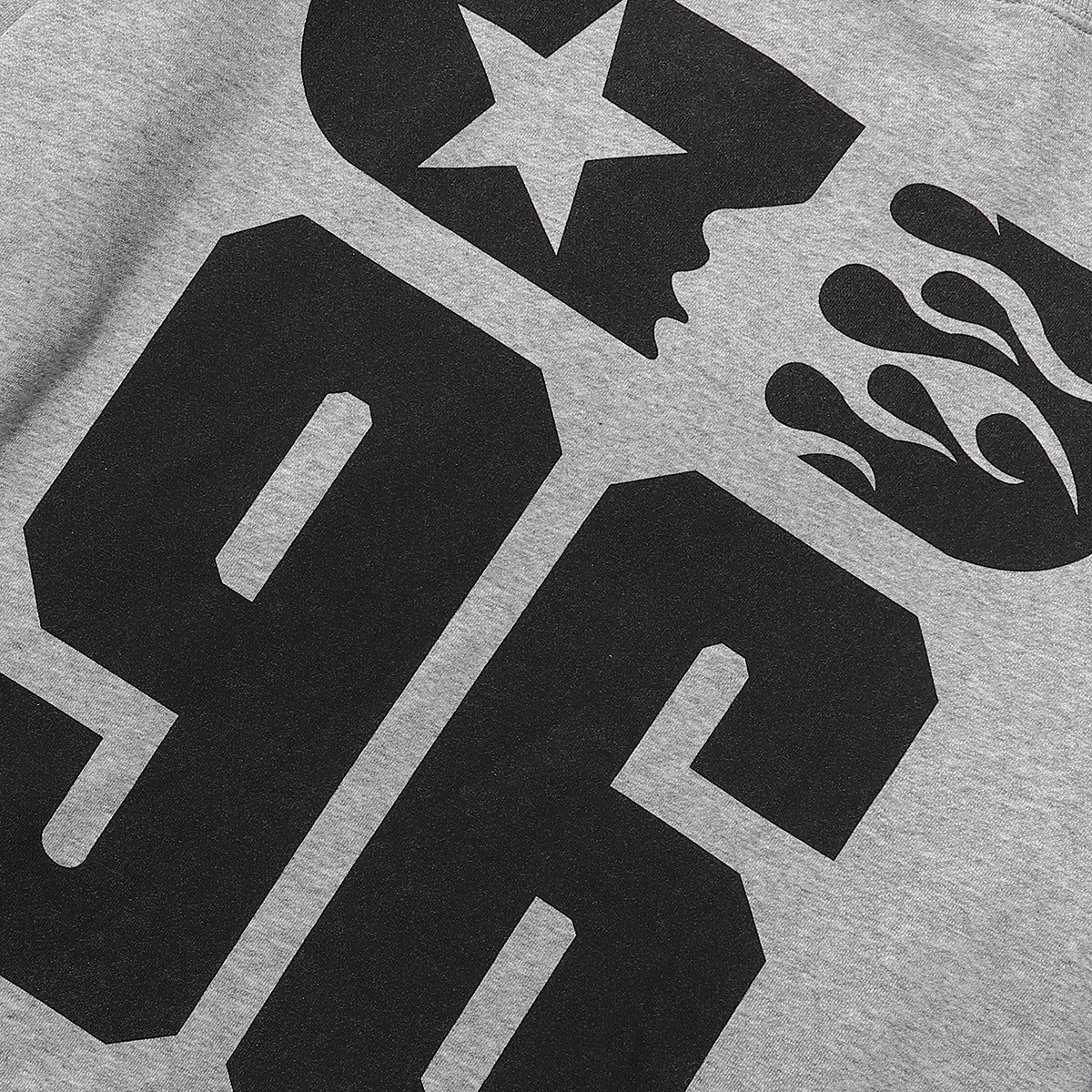 Hellstar Sports 96 Crewneck #2126 Black/Gray