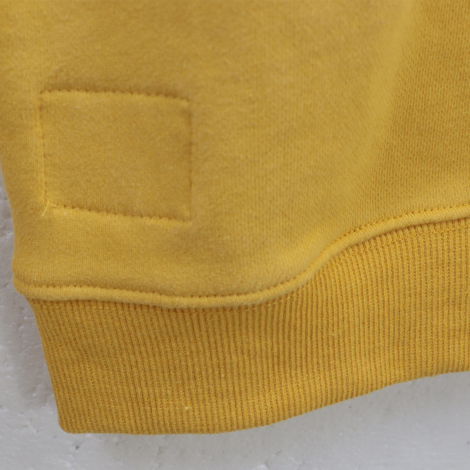Hellstar Terry Fabric Crewneck #7545 Yellow/White