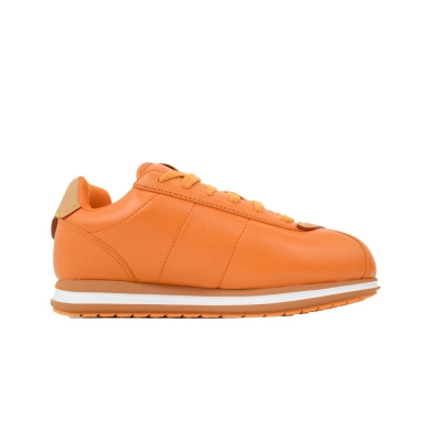 LV BUTTERSOFT Sneaker Lambskin/Plain Calf x Nigo Orange 02