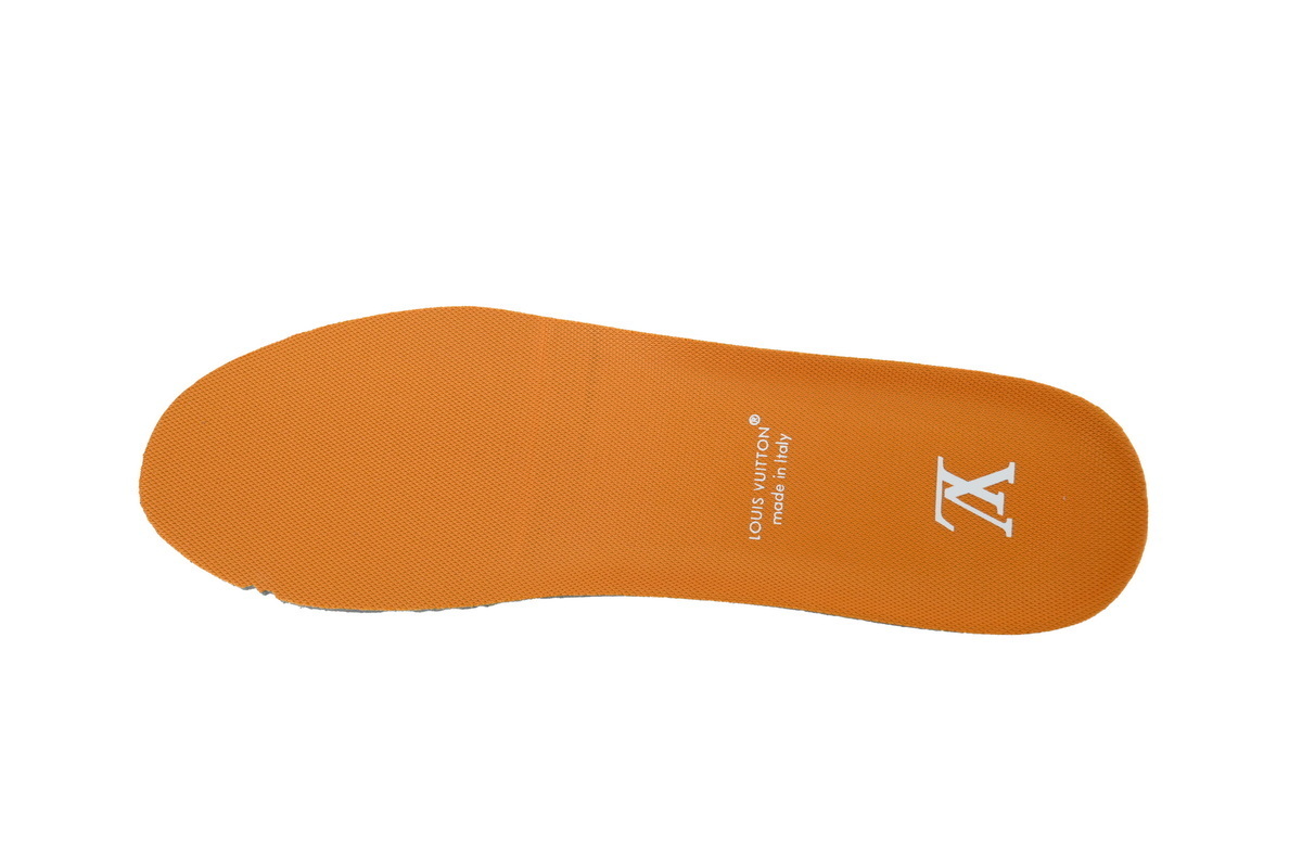 LV BUTTERSOFT Sneaker Lambskin/Plain Calf x Nigo Orange