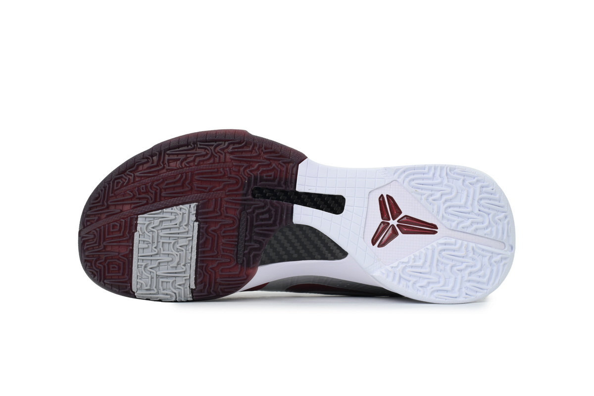 Caitlin Clark x Zoom Kobe 5 Protro Gray Red IM0557-001