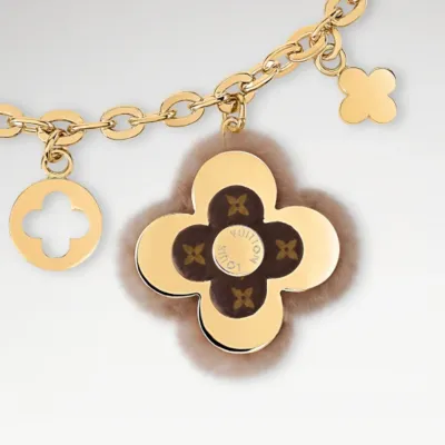 Louis Vuitton Blooming Flowers Chain Bag Charm and Key Holder M03285 02