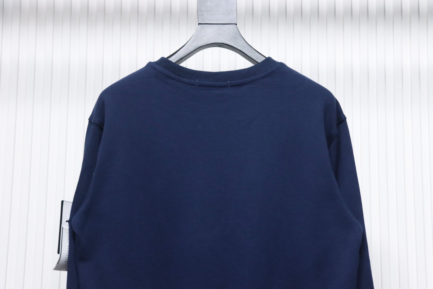 Stone Island Classic Logo Sleeve Patch Crewneck Dark Blue