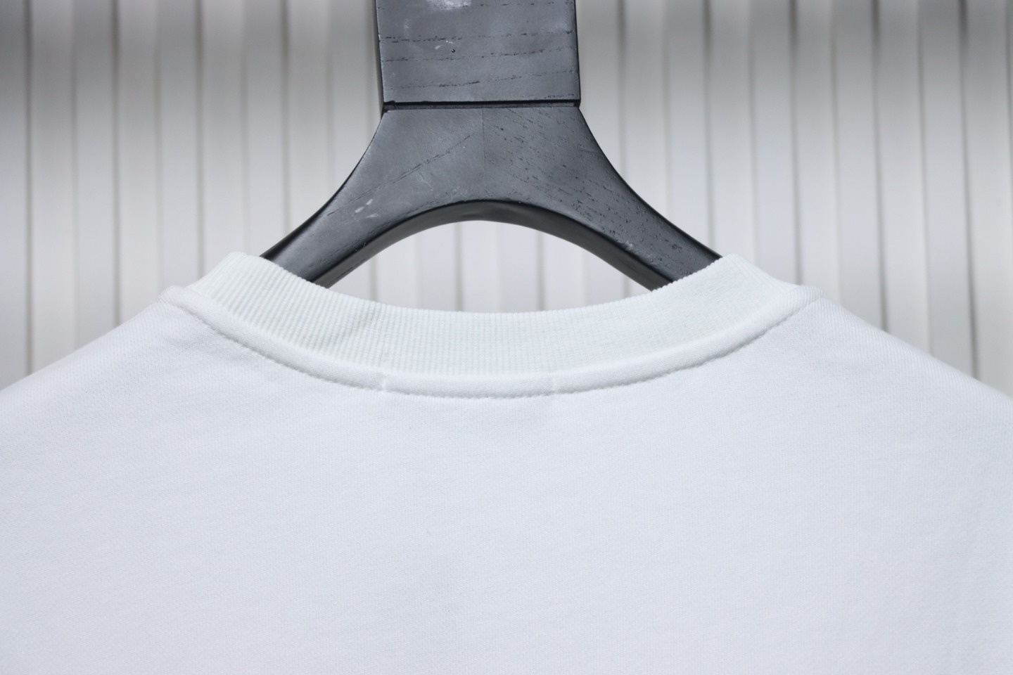 Stone Island Classic Logo Sleeve Patch Crewneck White