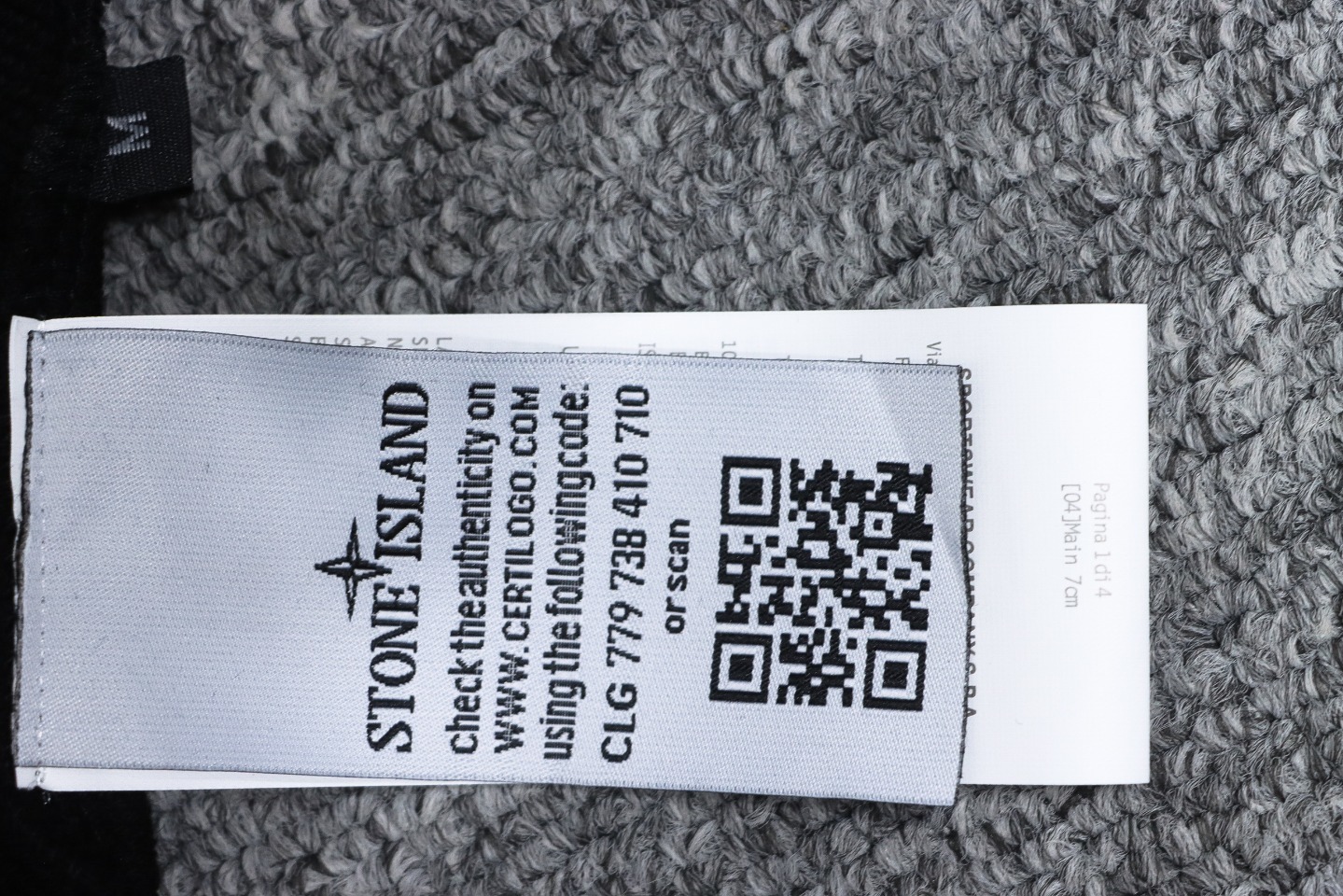 Stone Island Classic Logo Sleeve Patch Hoodie Black