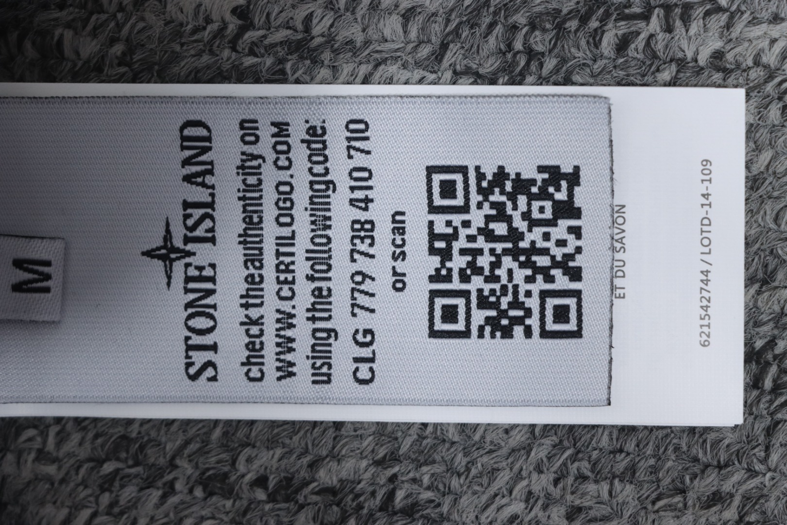 Stone Island Classic Logo Sleeve Patch Zipper Hoodie Gray