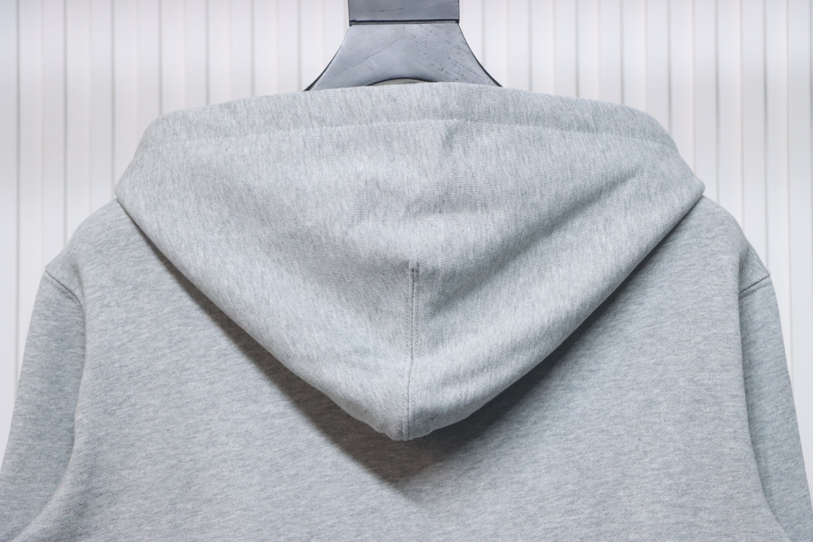 Stone Island Classic Logo Sleeve Patch Zipper Hoodie Gray