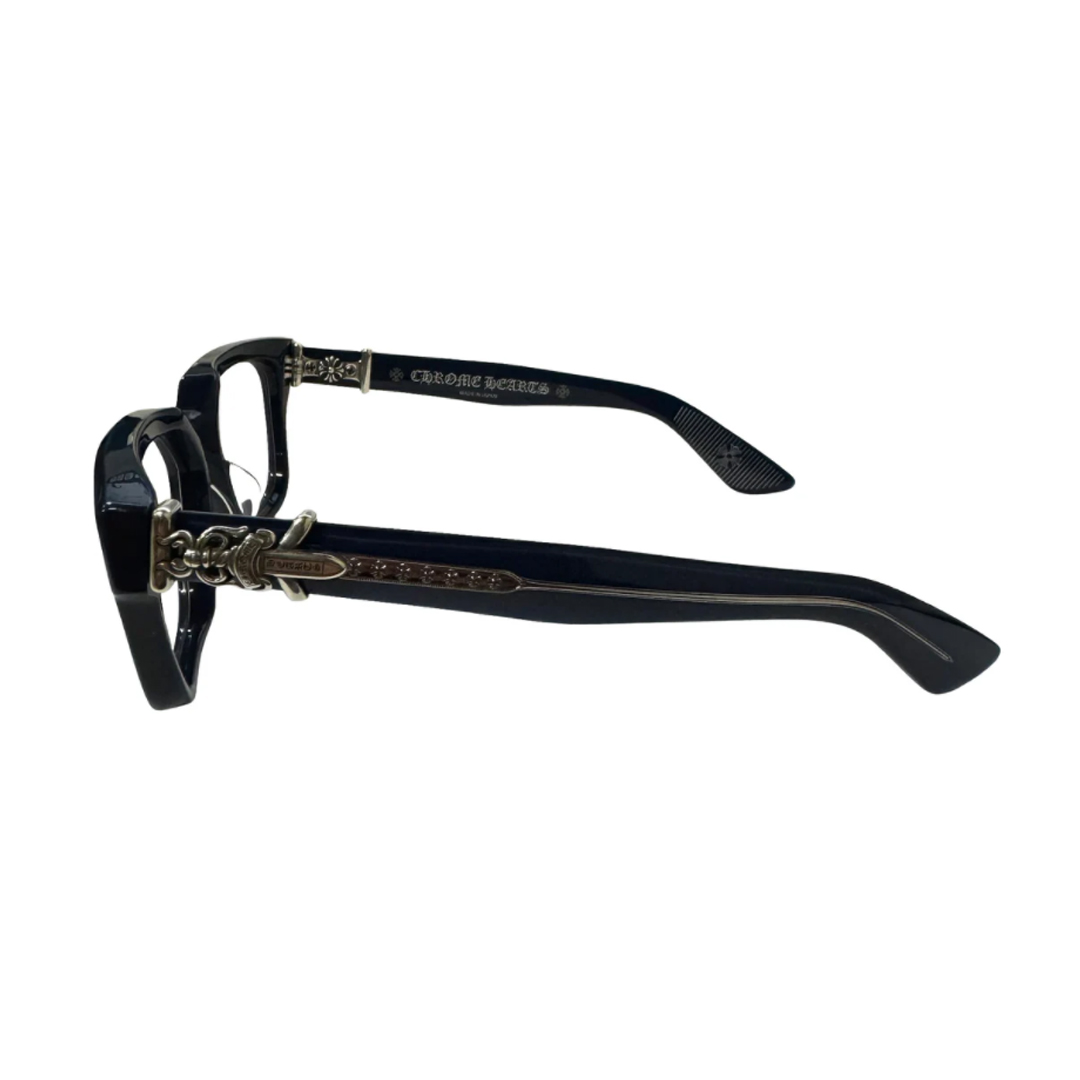 Chrome Hearts Dagger Glasses Frame Matte Black Glasses