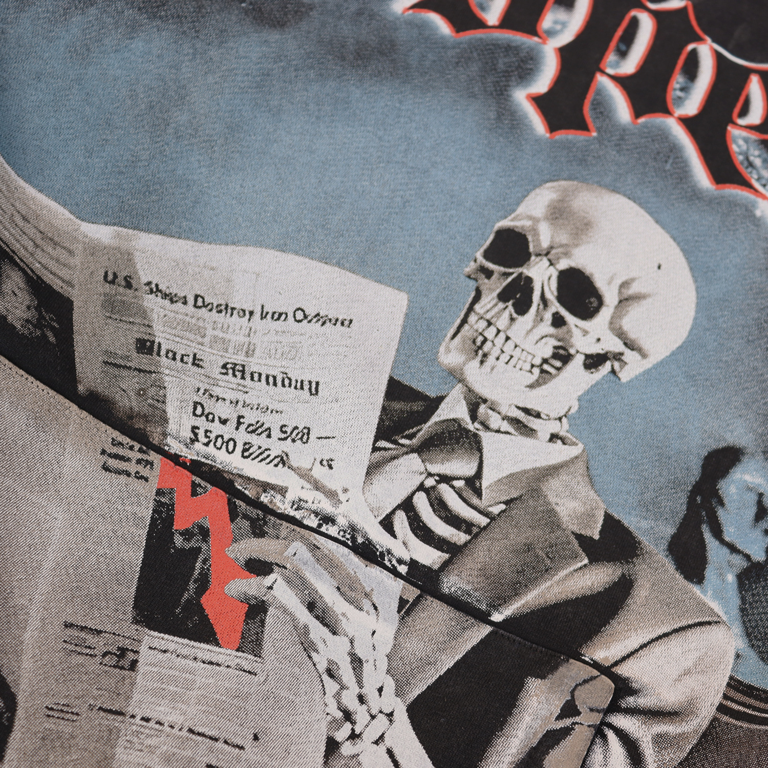 Godspeed Black Monday Hoodie #5537 Washed Black/Red