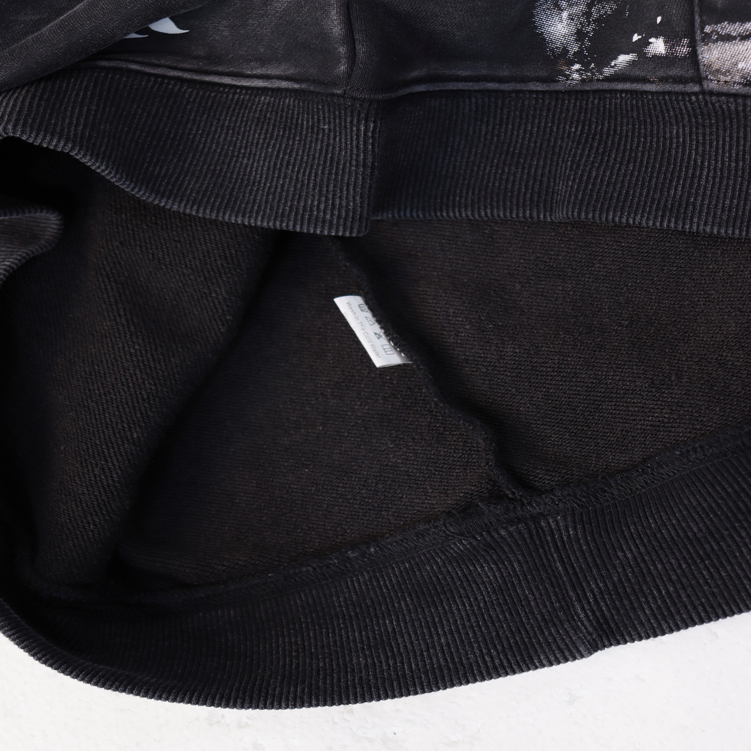 Godspeed Black Monday Hoodie #5537 Washed Black/Red