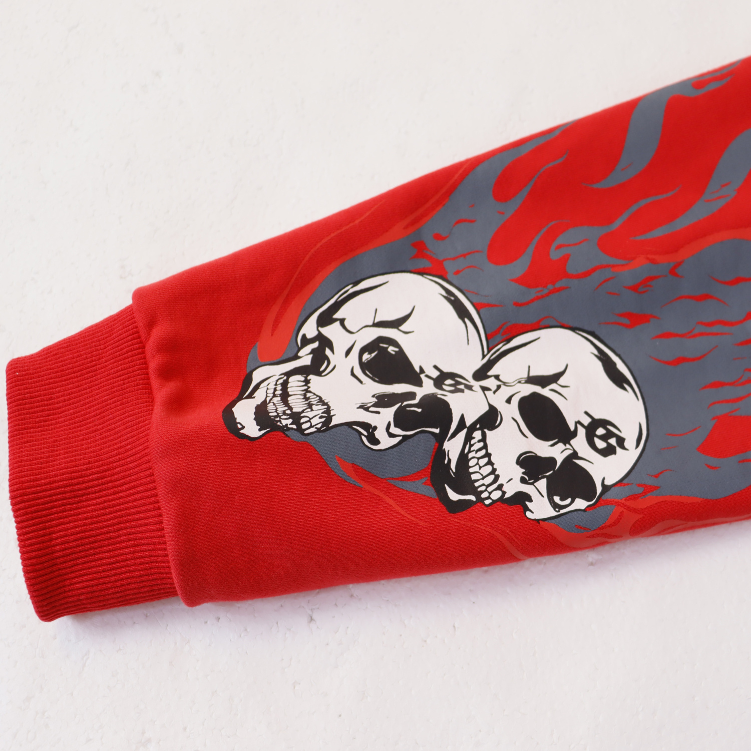 Godspeed Black Monday Hoodie #5537 Washed Black/Red