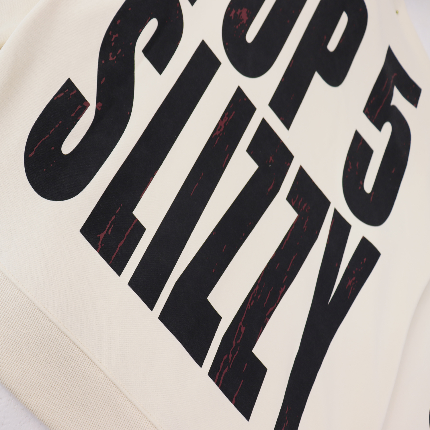 Godspeed Top 5 Slizzy VVS Hoodie #5538 Washed Black/Apricot