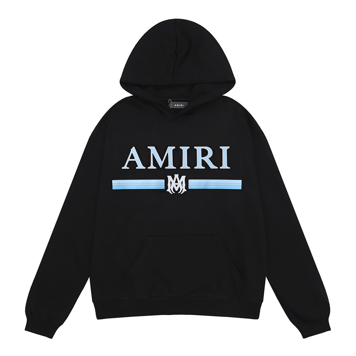 AMIRI Bar Hoodie #9239 Black/White