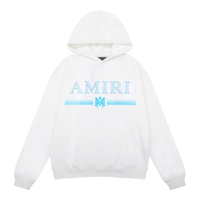 AMIRI Bar Hoodie #9239 Black/White 02