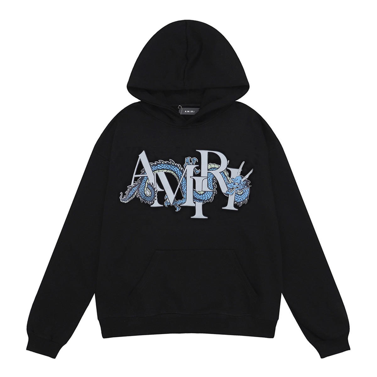 AMIRI CNY Dragon Hoodie #9238 Black/White