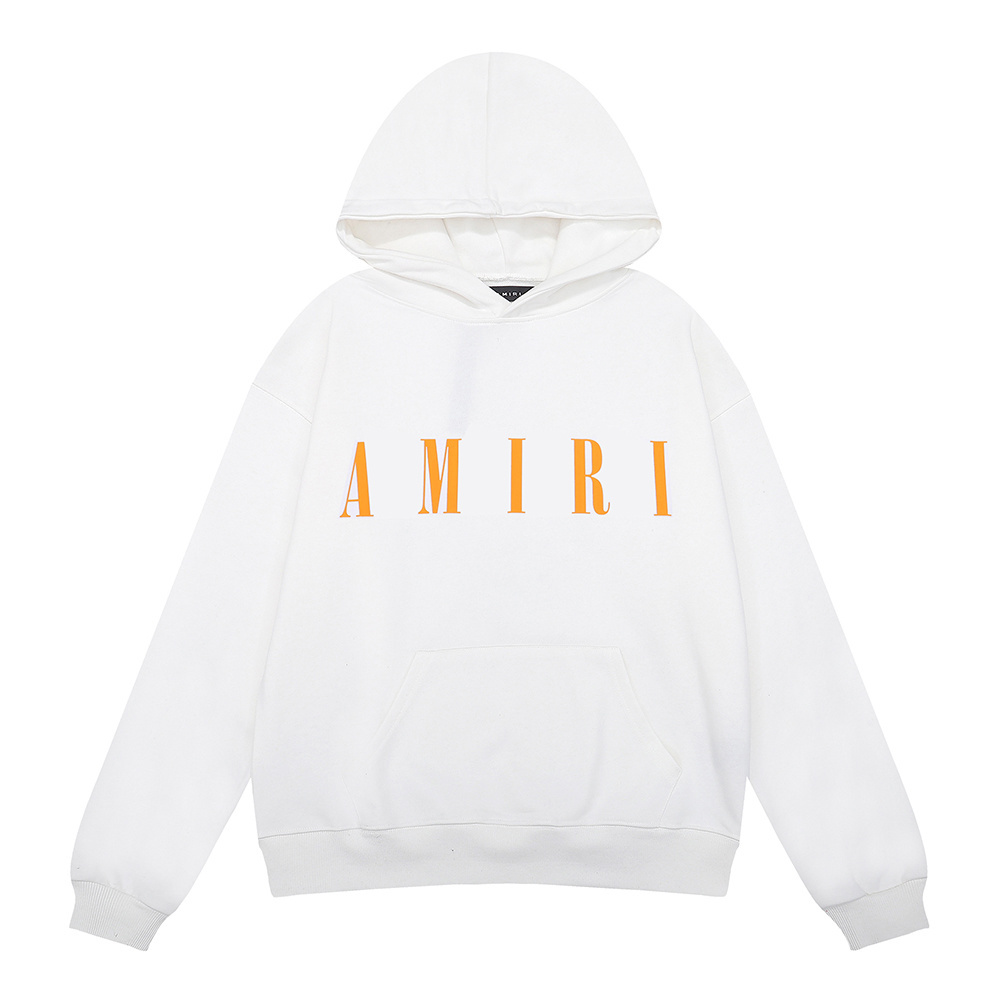 AMIRI Core Logo Hoodie #9201 Black/White